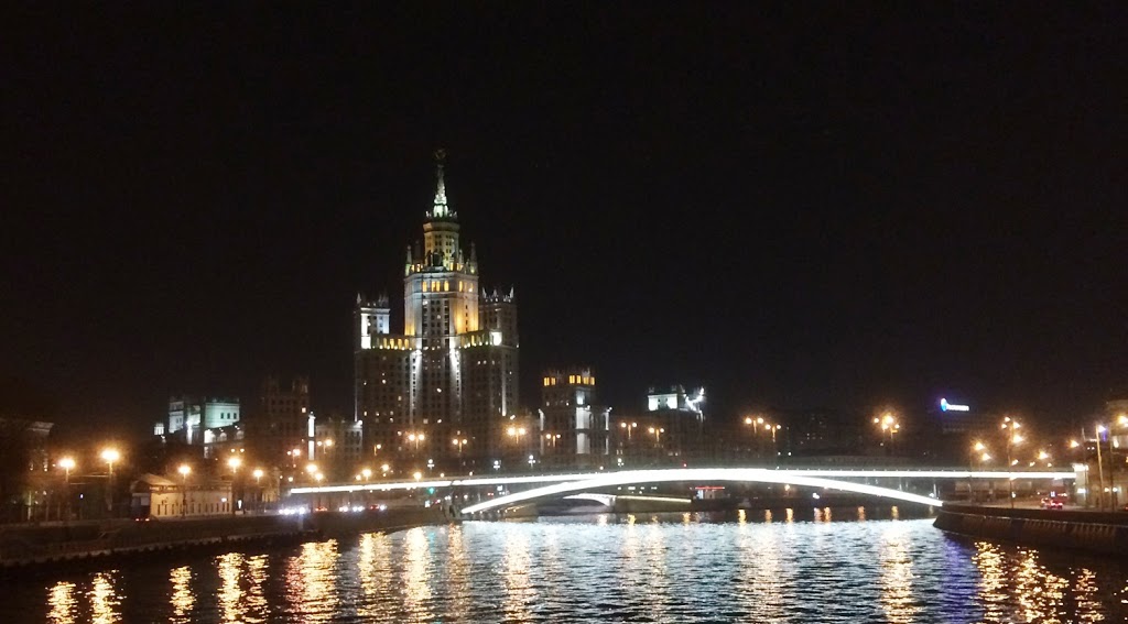На теплоходе по Москве-реке